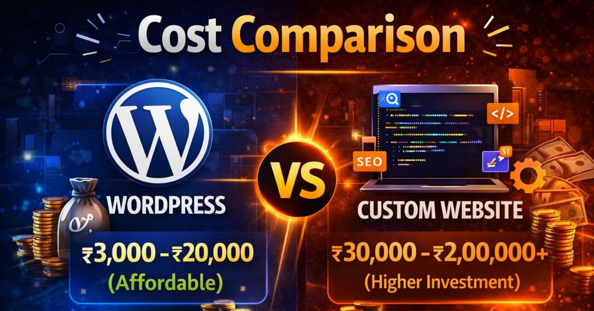 WordPress vs Custom Website
